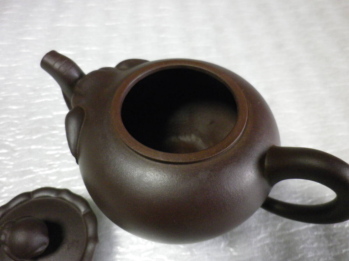 中国茶器 朱泥急須 象 長期保管品_画像6