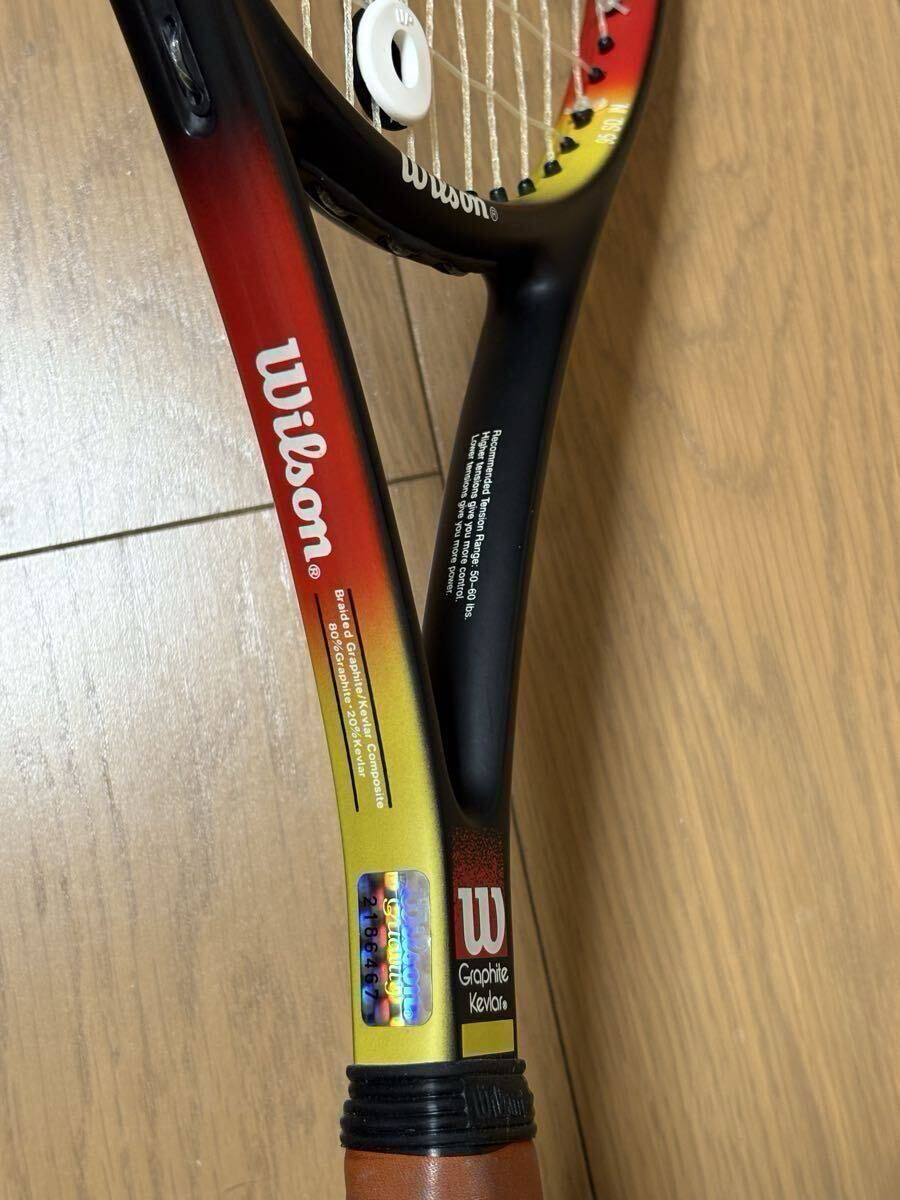 Wilson テニスラケット PROSTAFFクラシック95 エドバーグモデル_画像7