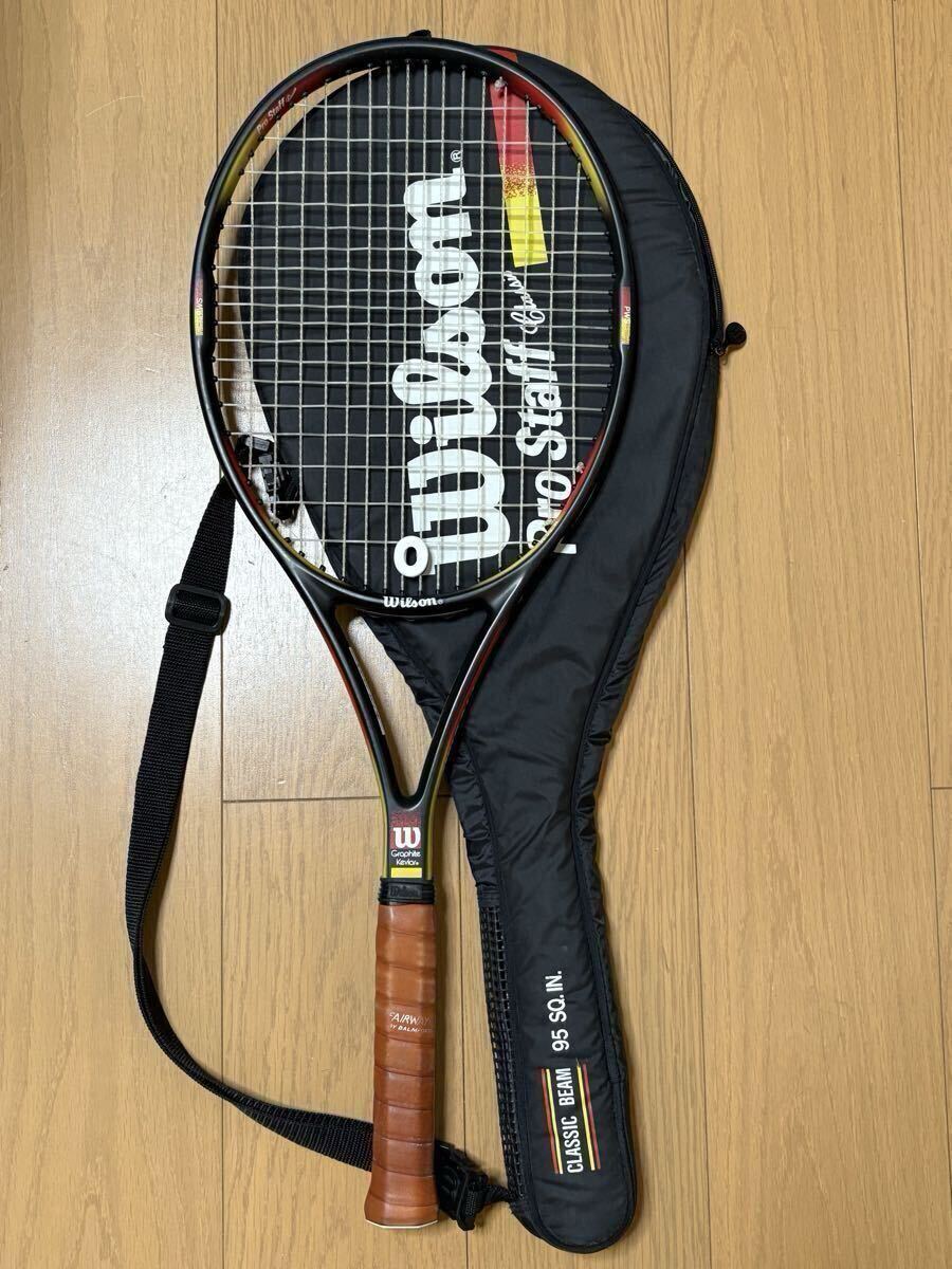 Wilson テニスラケット PROSTAFFクラシック95 エドバーグモデル_画像10