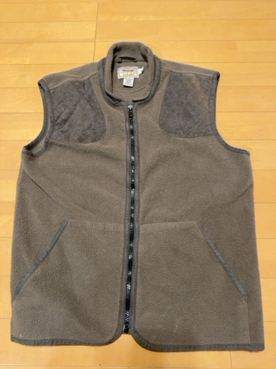 Cabela’s】ハンティング/シューティング フリースベスト: USサイズM: カベラス: 狩猟 射撃 リコイルパッド_画像2