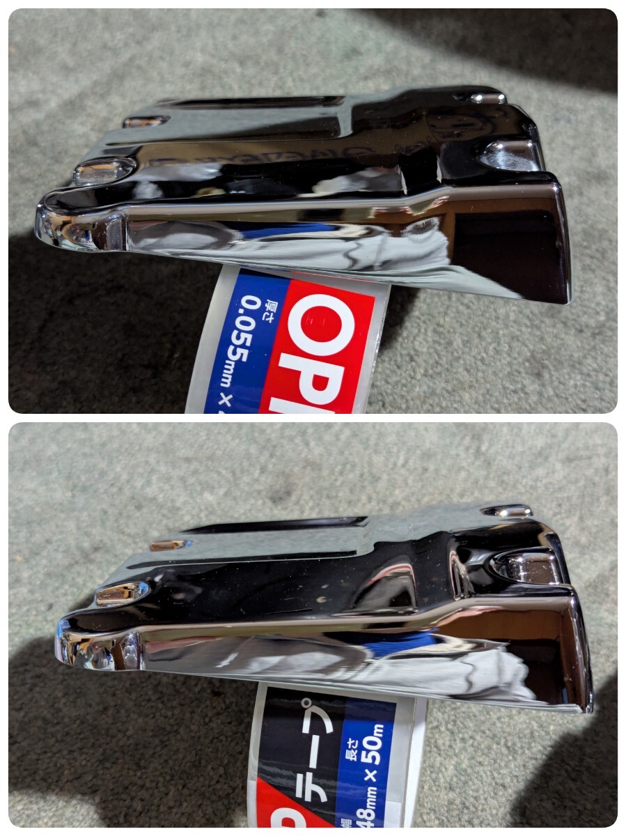 ツインカム ソフテイル ダイナ ツーリング TC88 TC96 HD純正 ロッカーカバー ヘッドカバー クローム CHROME 17571-99 極上品 その2_画像6