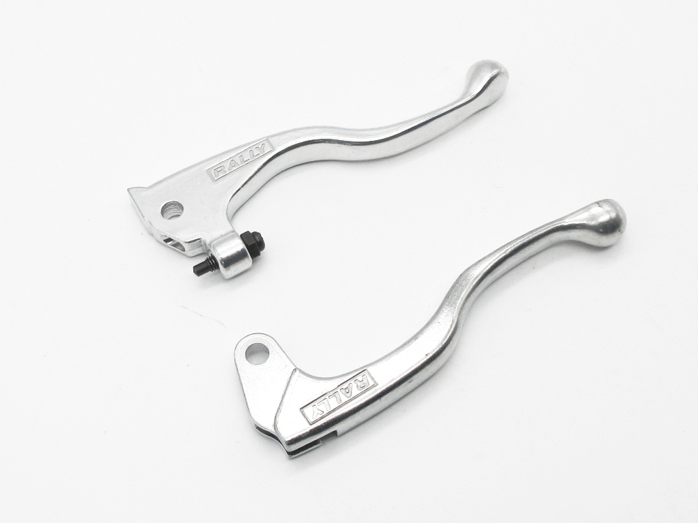 新品 RALLY ショートレバー 左右セット ブレーキレバー クラッチレバー ◆ セロー225W セローWE セロー250 全年式 トリッカー_画像4