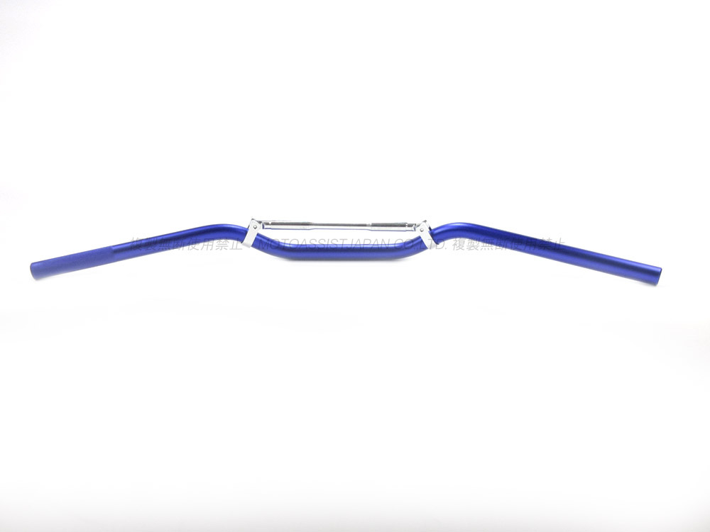 アルミハンドルバー ブレスバー付 高さ 60mm 青 ブルー / 新品 KLX125 XLR250 XR250 XR233 FTR223 Dトラッカー KLX250 DT125 CRM250_画像6