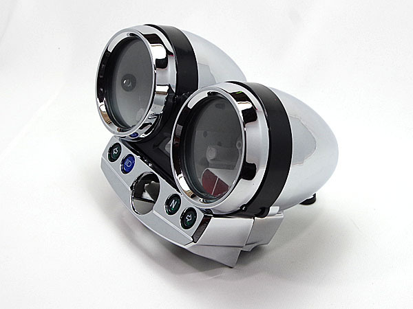 カワサキ 純正 互換 メーターケース セット / 新品 スピードメーター カバー ゼファーX ZRX400 ZRX-2 バリオス2 ZRX1100 ZRX1200_画像3