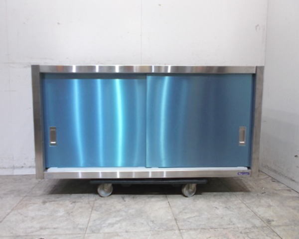 マルゼン ステンレス 吊戸棚 1200×400×600 壁棚天吊食器棚 中古厨房 /25K2802Z_画像2