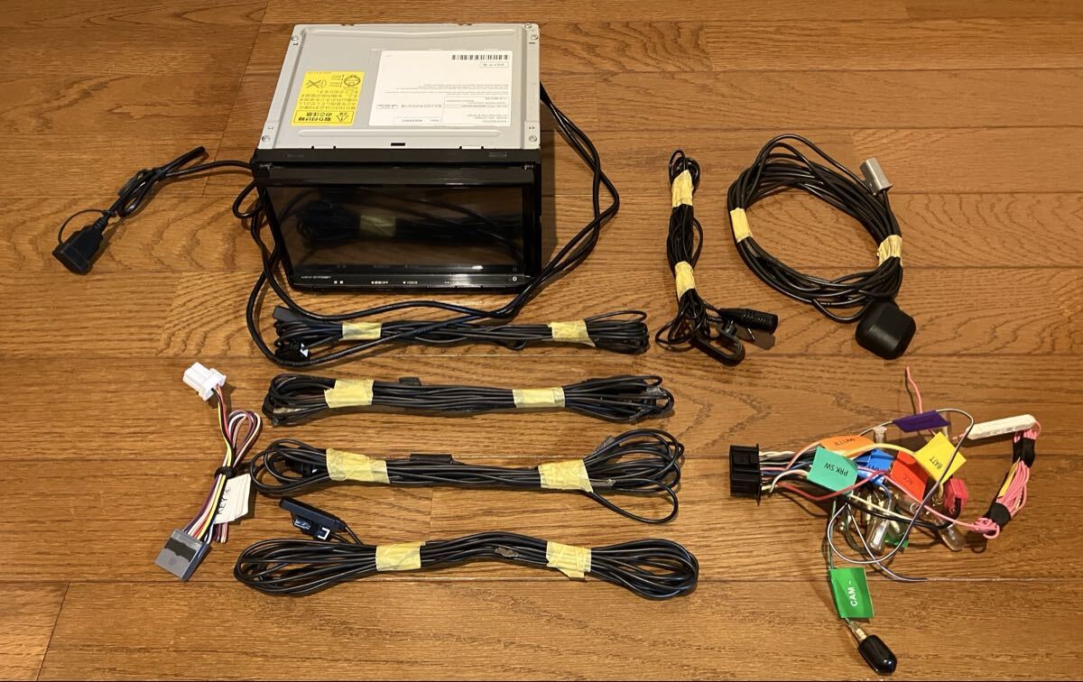 ケンウッド 彩速 MDV-D708BT メモリー フルセグ Bluetoothオーディオ ハンズフリー 2021年製_画像1