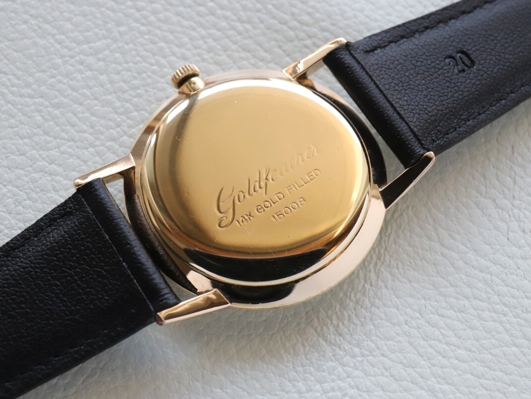 SEIKO ゴールドフェザー Ref.15008 14金張 OH済 腕時計ビンテージ_画像5
