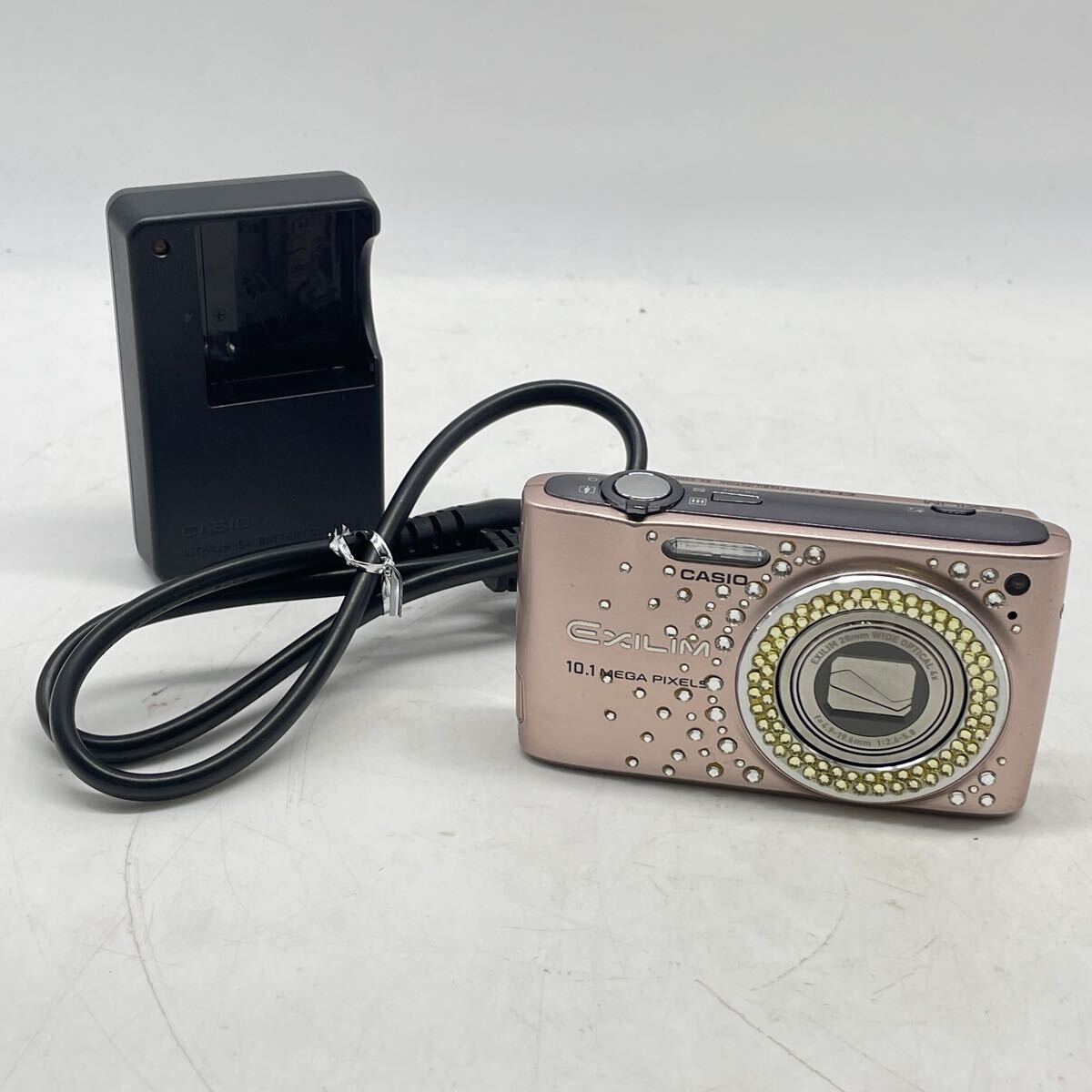 * CASIO EXILIM EX-Z300 Casio Exilim компактный цифровой фотоаппарат цифровая камера розовый камера электризация подтверждено текущее состояние изображен на фотографии наклейка имеется 