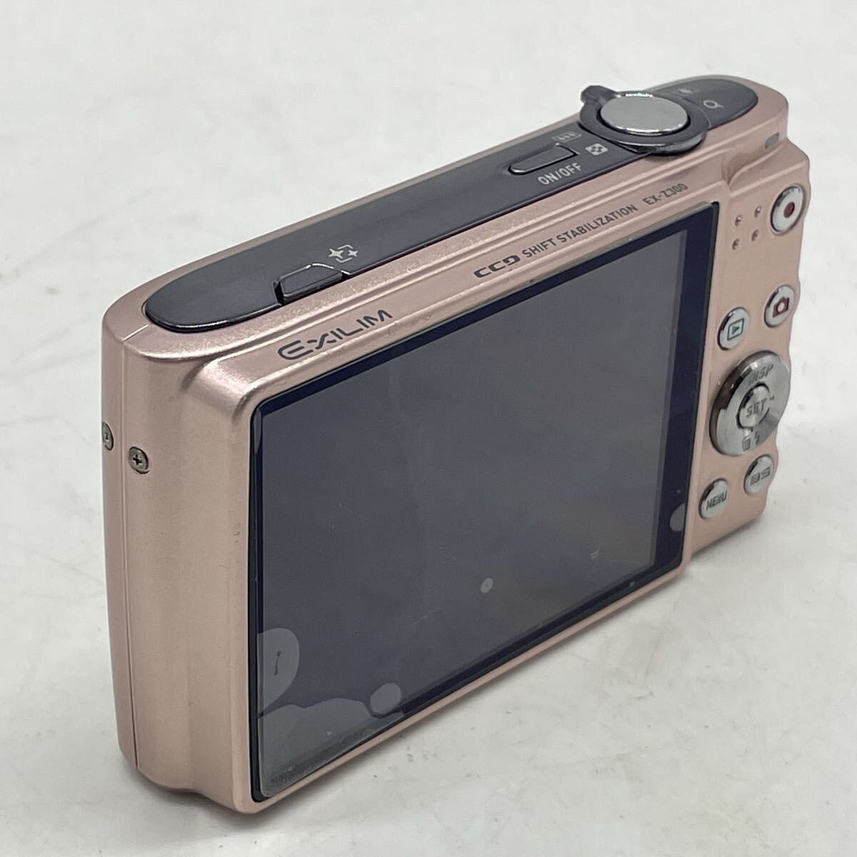 * CASIO EXILIM EX-Z300 Casio Exilim компактный цифровой фотоаппарат цифровая камера розовый камера электризация подтверждено текущее состояние изображен на фотографии наклейка имеется 