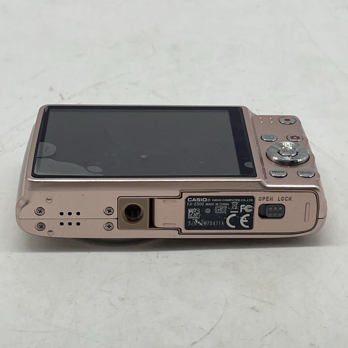 * CASIO EXILIM EX-Z300 Casio Exilim компактный цифровой фотоаппарат цифровая камера розовый камера электризация подтверждено текущее состояние изображен на фотографии наклейка имеется 