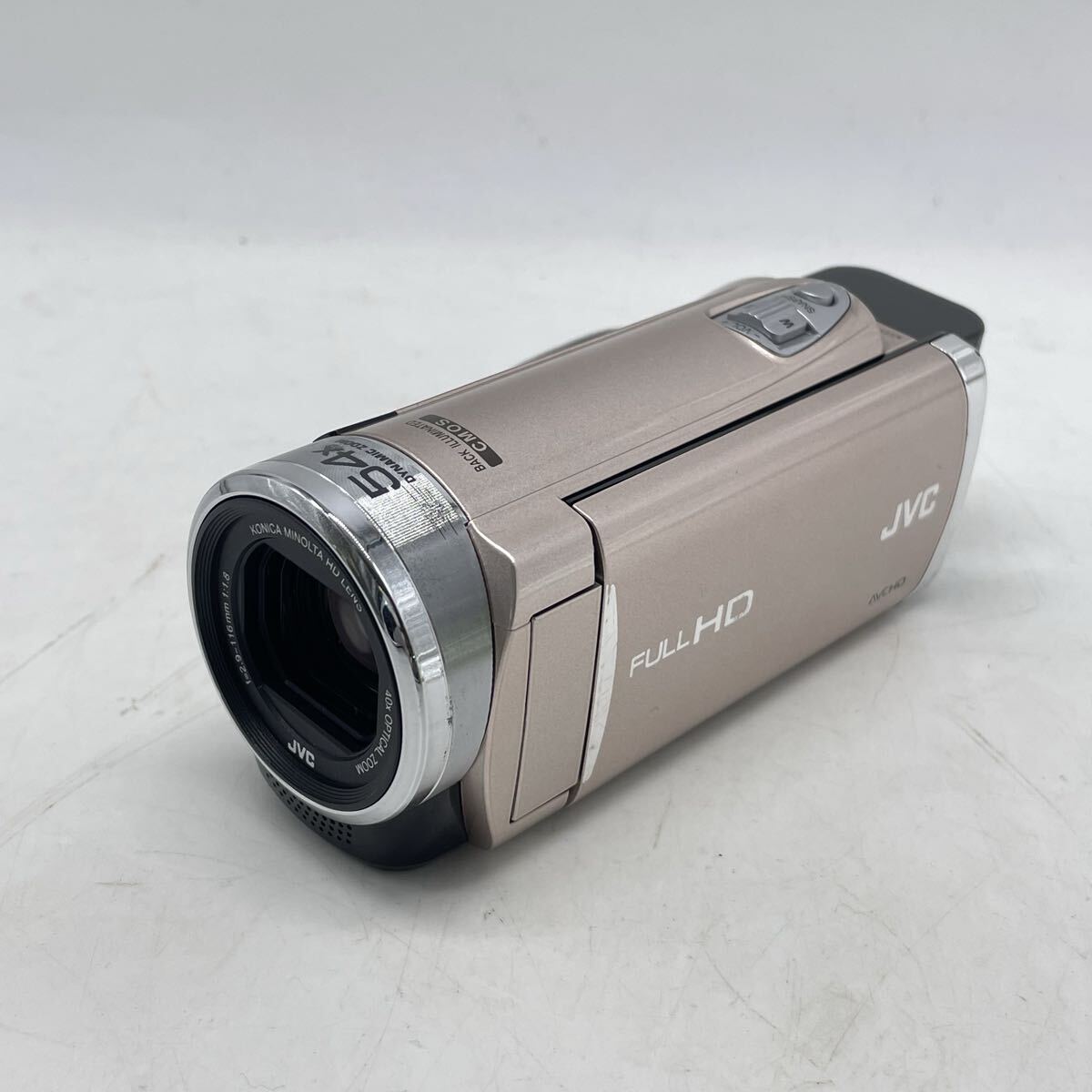 ★ JVC デジタルビデオカメラ GZ-E265-N Everio ビデオカメラ カメラ 通電確認済み 現状写真参照 箱説付き 付属品写真参照 ピンクゴールド_画像2