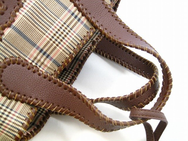 Samantha Thavasa / サマンサタバサ トートバッグ グレンチェック 2WAYバッグ レディース ブラウン_画像5