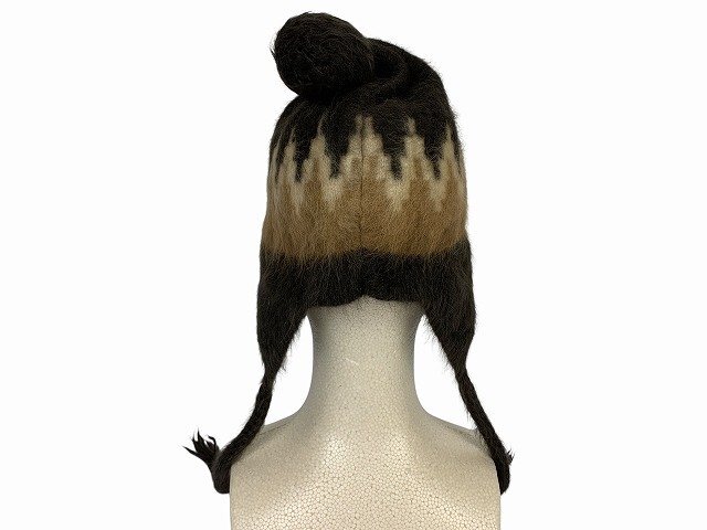 NUMBER (N)INE / ナンバーナイン アンゴラニットキャップ 02AW ジョージ期 サイズ : ONE SIZE ブラウン_画像4