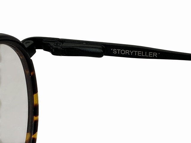 Mr.CASANOVA/ Mr. ka Sano ba Hori e в сборе сотрудничество STORYTELLER бесцветные линзы солнцезащитные очки I одежда мужской Brown 