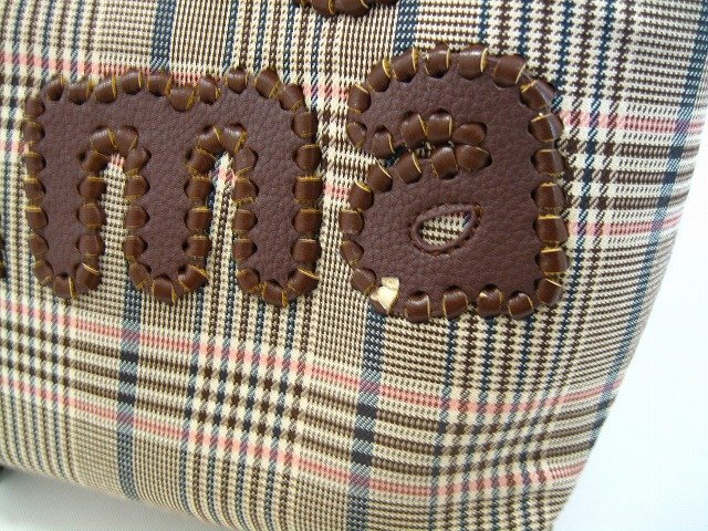 Samantha Thavasa / サマンサタバサ トートバッグ グレンチェック 2WAYバッグ レディース ブラウン_画像7