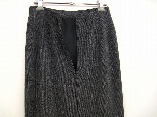 LEILIAN / レリアン スーツ セットアップ ジャケット スカート ミセス レディース サイズ : 上:9 下:7 ブラック_画像9