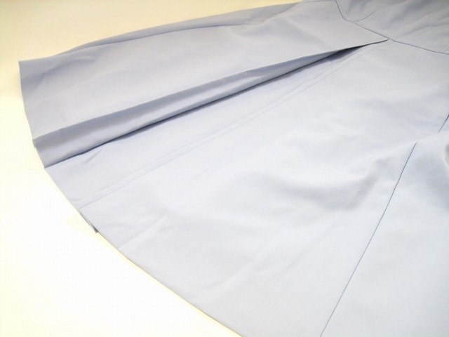 NEMIKA by Leilian/ネミカ バイ レリアン ノースリーブ ジャージ素材 ベルト付 レディース サイズ : 13 ワンピース ブルー_画像4