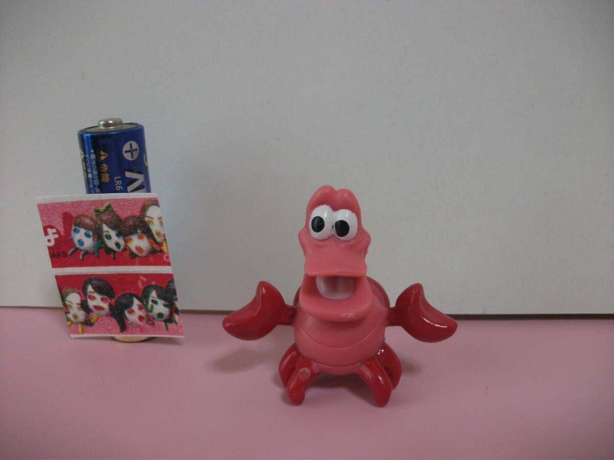 ディズニー ミニチュア フィギュア リトル マーメイド シリーズ セバスチャン 人形 コレクション オブジェ ディスプレイ マスコット レア_画像1