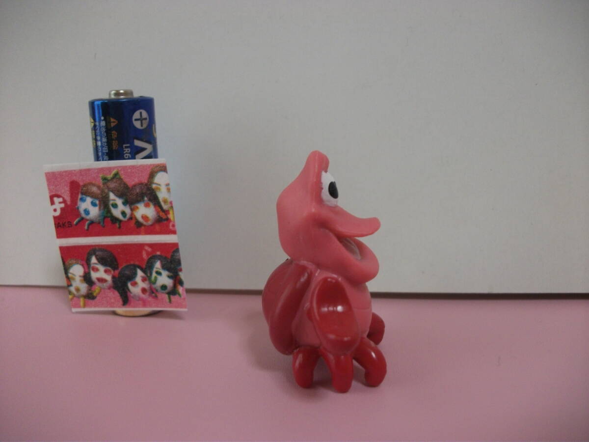 ディズニー ミニチュア フィギュア リトル マーメイド シリーズ セバスチャン 人形 コレクション オブジェ ディスプレイ マスコット レア_画像2