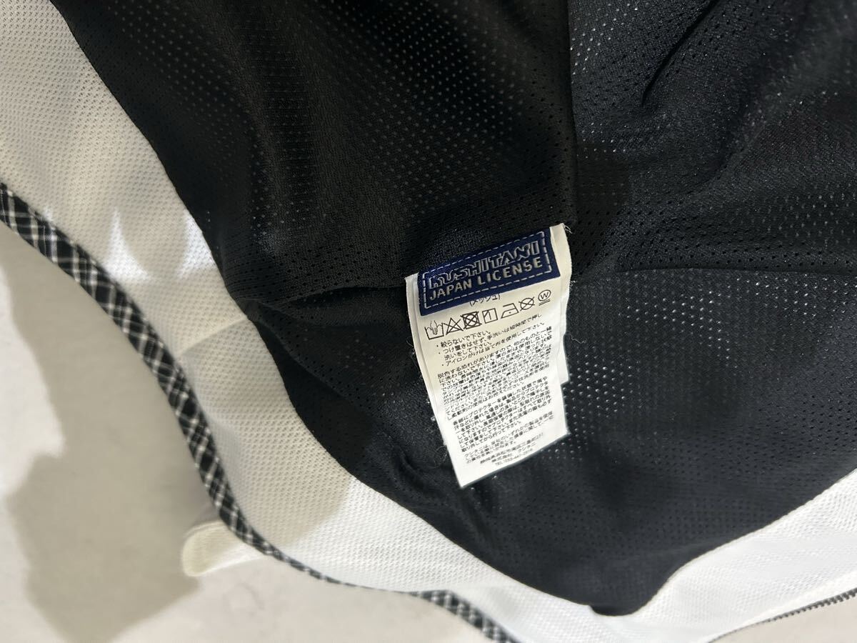 KUSHITANI フルメッシュパーカージャケット K-2402 ホワイト系/黒、赤 サイズL バイクウェア メンズ_画像9