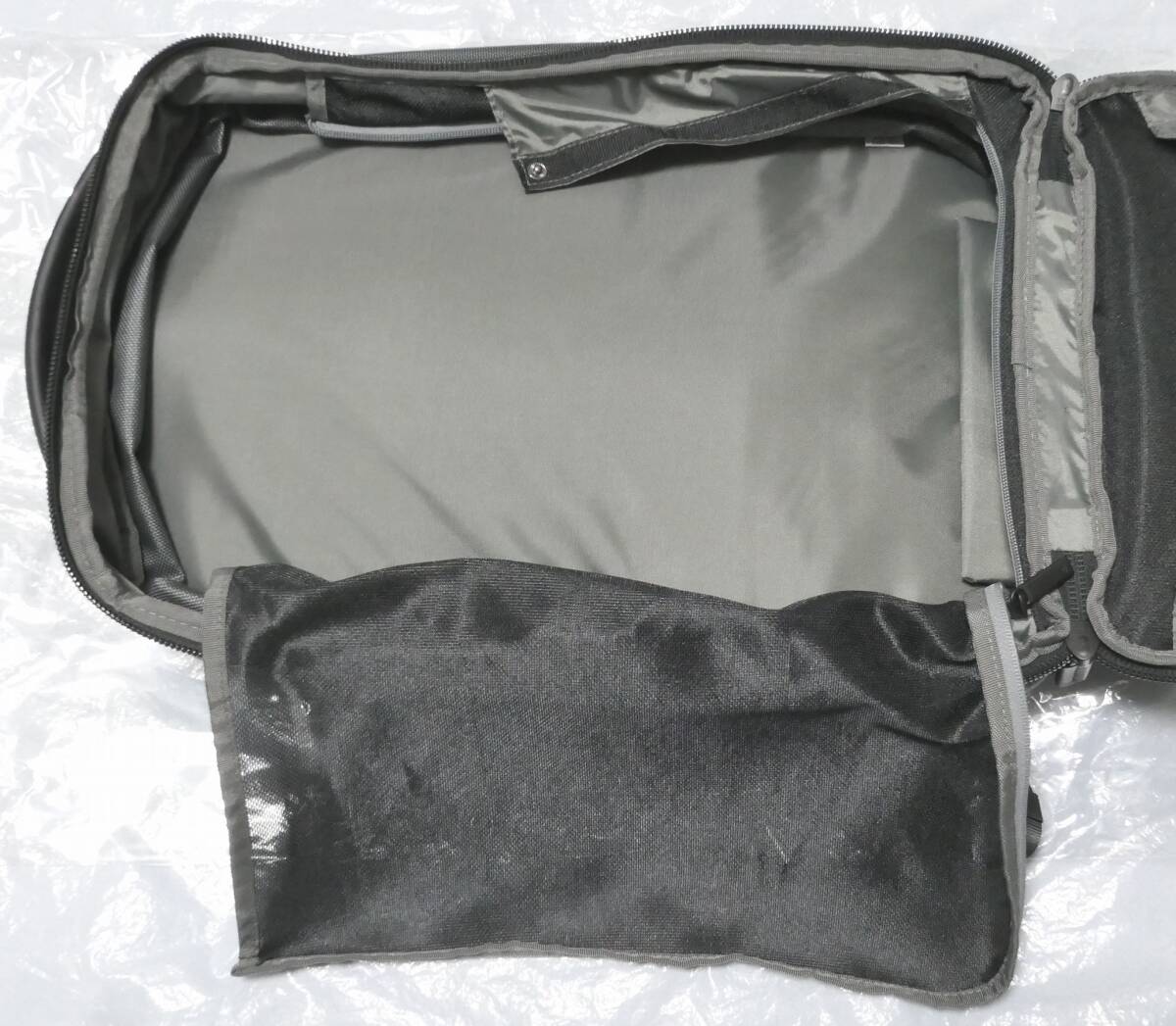 送料0円 新品 エースジーン リュック デュアルポーズ 351130009 希少グレー A4 23L 31L 2WAY 【ace.GENE DUALPOSE ビジネスバッグ】_画像8