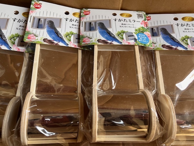 ●21個セット♪ マルカン 小鳥のおもちゃ すがたミラー_画像1