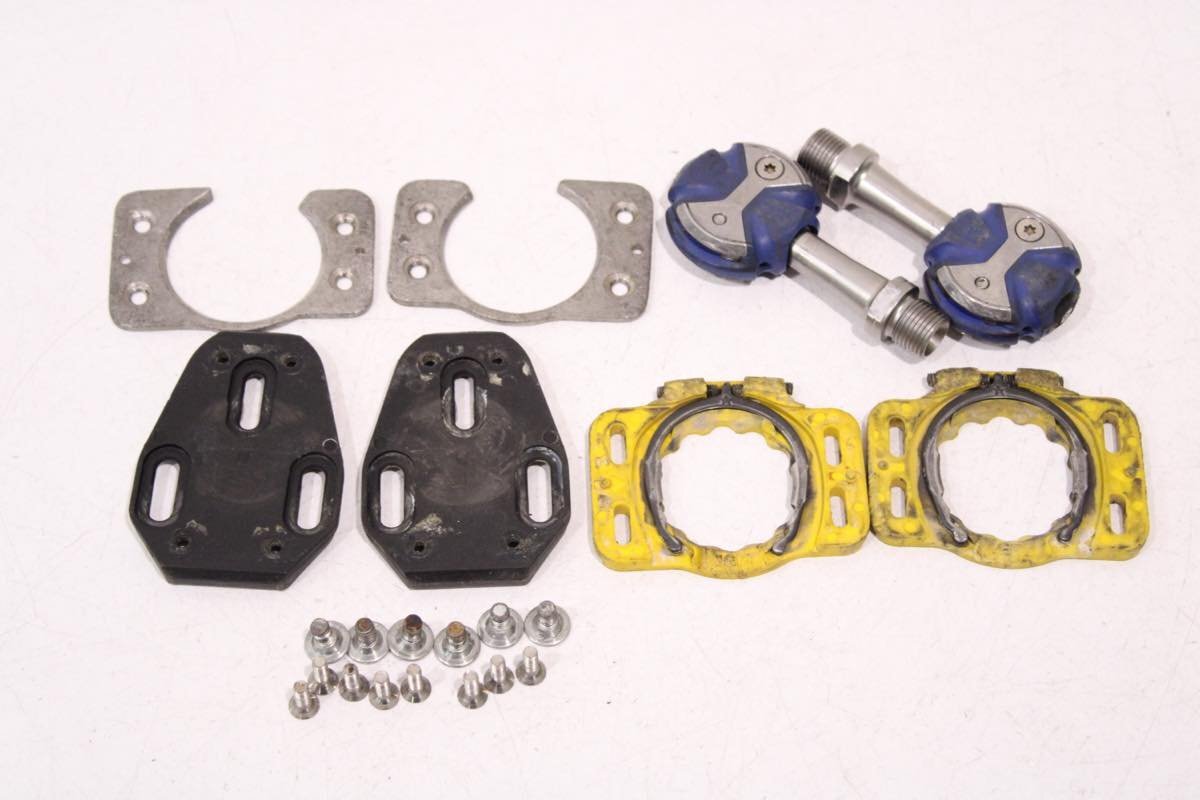 ☆SPEEDPLAY スピードプレイ ZERO STAINLESSシャフト ビンディングペダル_画像1