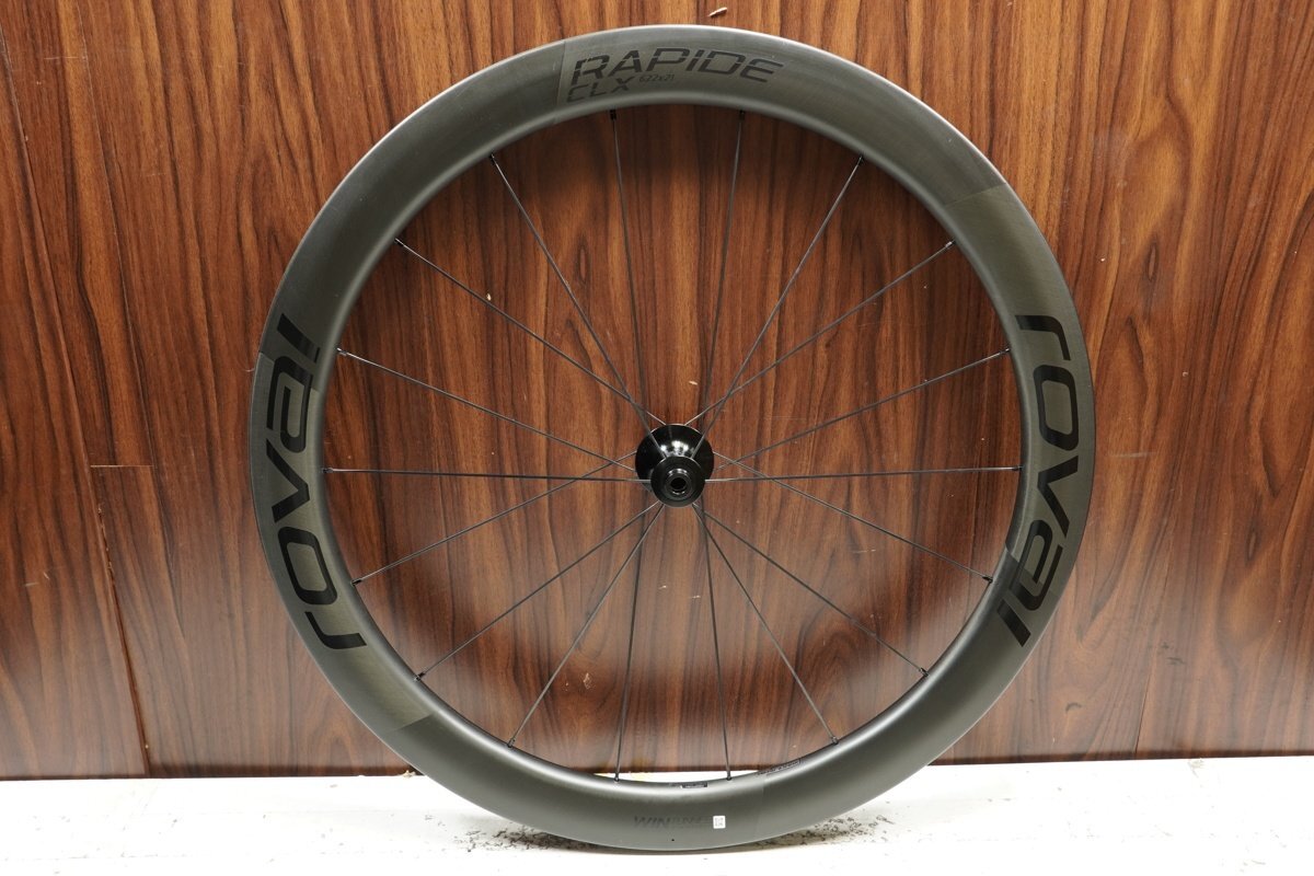 ○ROVAL ロヴァール RAPIDE CLX 1 DISC クリンチャー カーボンホイール フロントのみ_画像1