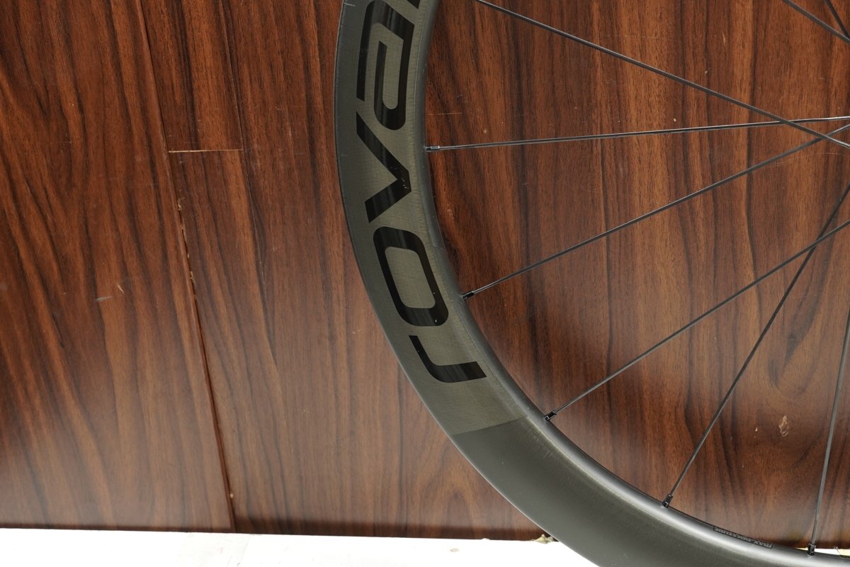 ○ROVAL ロヴァール RAPIDE CLX 1 DISC クリンチャー カーボンホイール フロントのみ_画像9