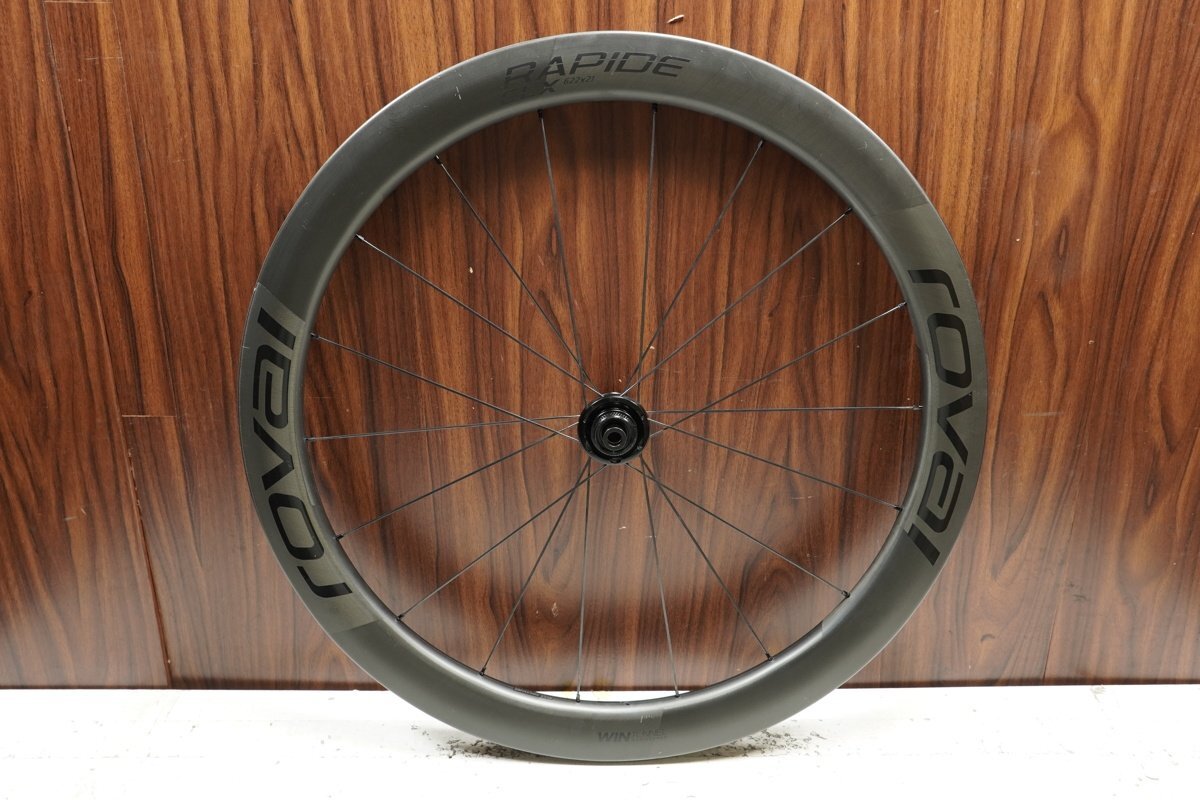 ○ROVAL ロヴァール RAPIDE CLX 1 DISC クリンチャー カーボンホイール フロントのみ_画像2