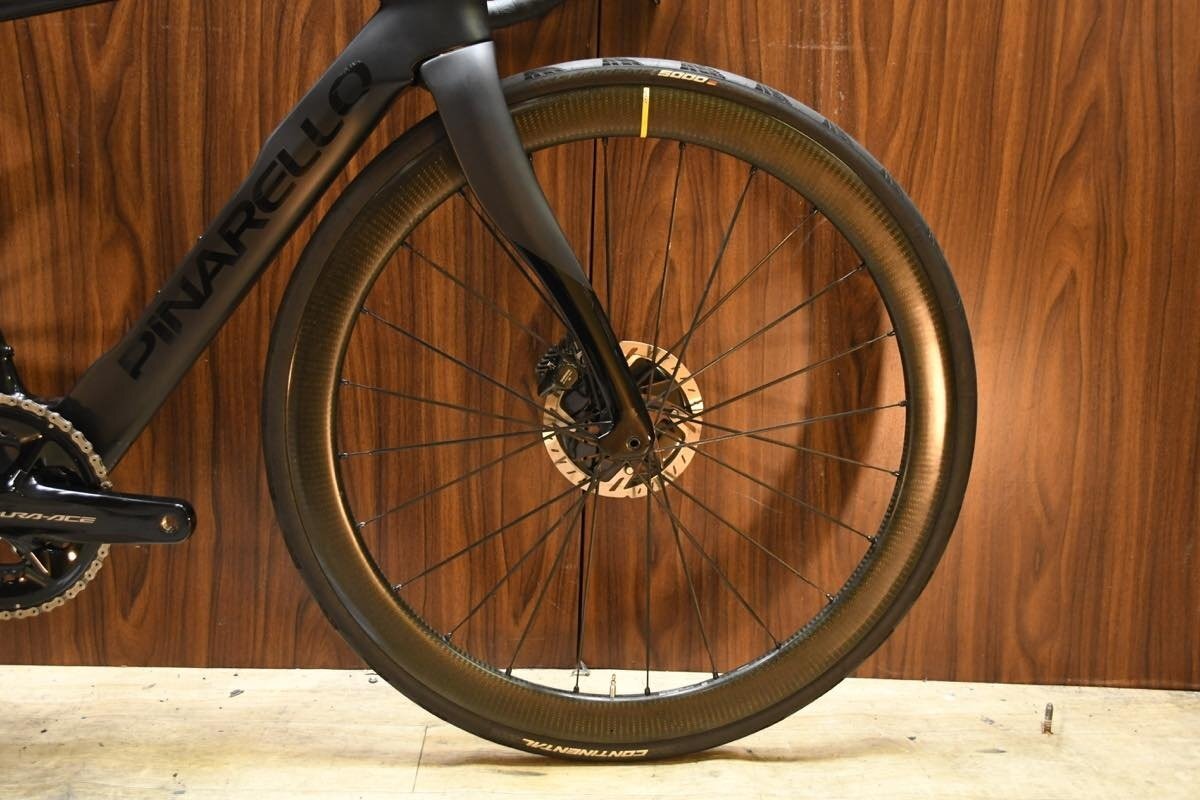 ビッグプーリー!!■PINARELLO ピナレロ DOGMA F DISK フルカーボン SHIMANO DURA-ACE R9270 Di2 2X12S サイズ46.5 2022年モデル 超美品_画像4