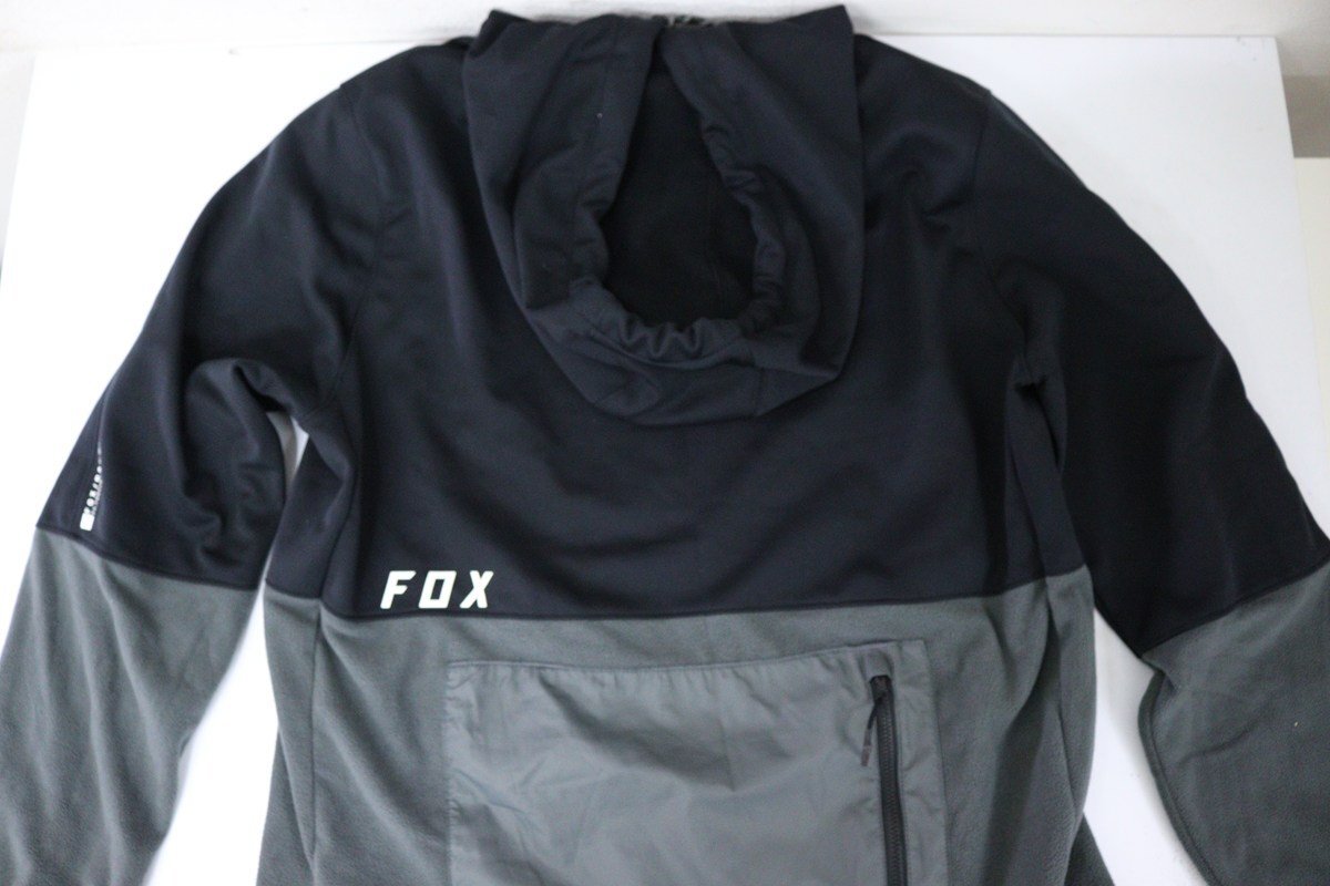 ★FOX フォックス RANGER ハーフジップ フーディ Lサイズ 美品_画像3