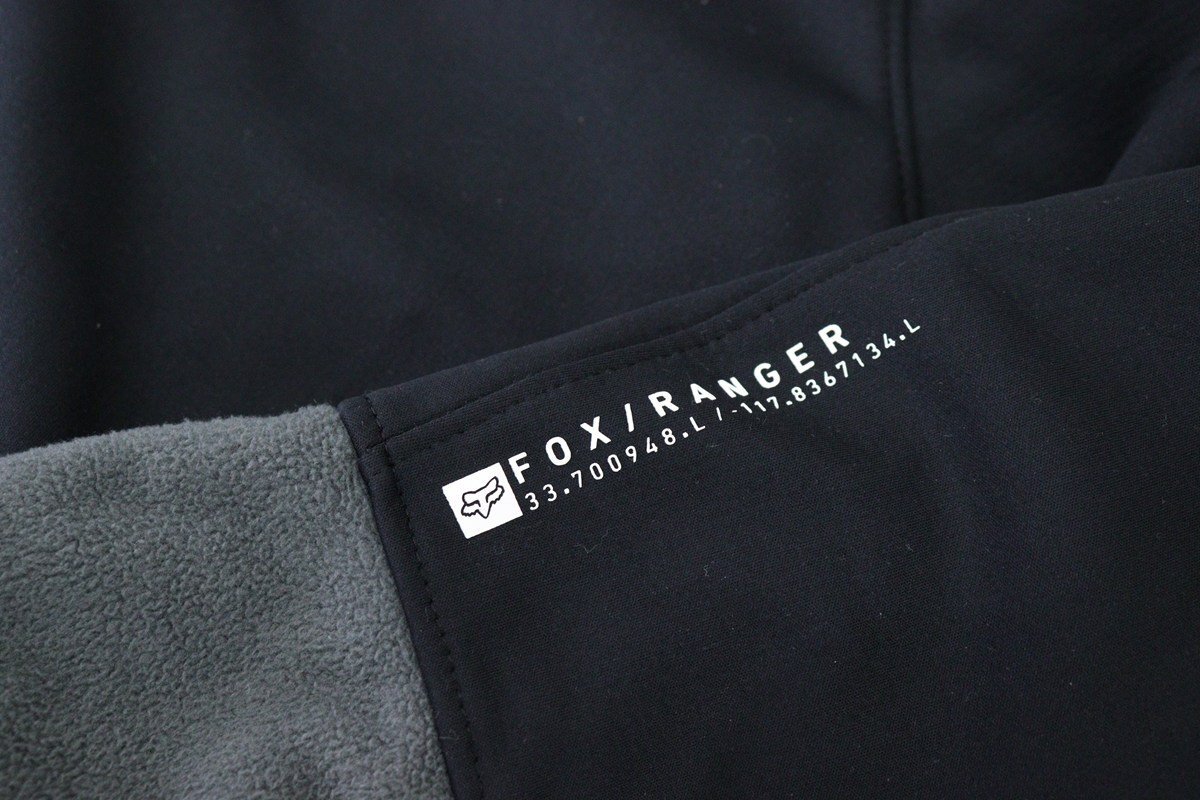 ★FOX フォックス RANGER ハーフジップ フーディ Lサイズ 美品_画像6