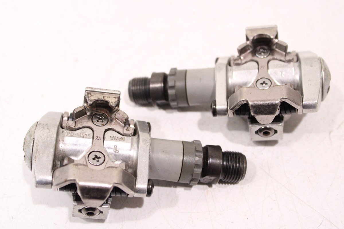 ●SHIMANO シマノ PD-M515 両面SPD ビンディングペダル_画像1