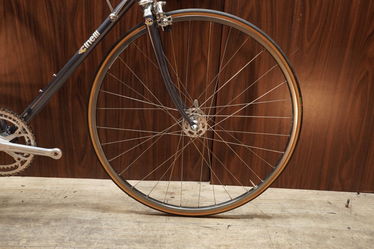 ■Cinelli SUPER CORSA チネリ CAMPAGNOLO SUPERRecord 2X6S Campagnolo Record HUB AMBROSIO RIM サイズ50 1990年代年モデル 美品_画像4