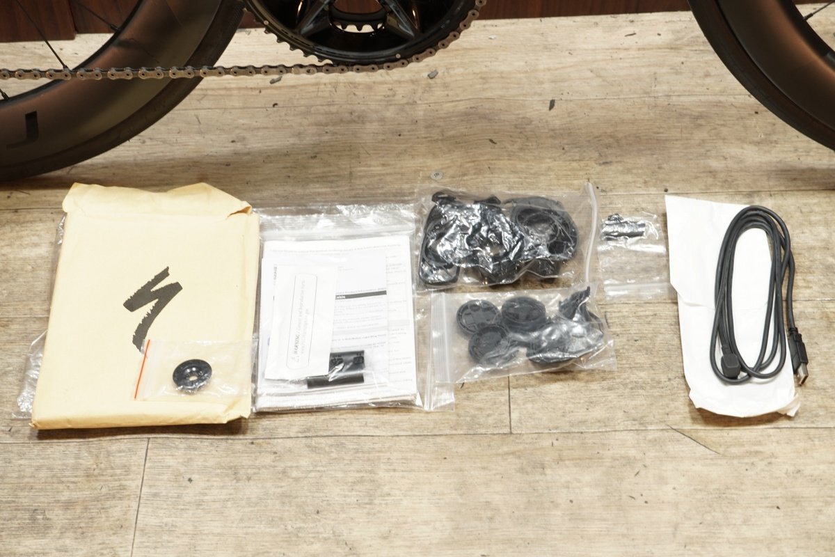 パワメ付き!! ■S-WORKS TARMAC SL8 エスワークス SHIMANO DURA-ACE R9270 Di2 2X12S ROVAL RAPIDE CLX 2 サイズ52 2024年モデル 超美品_画像2