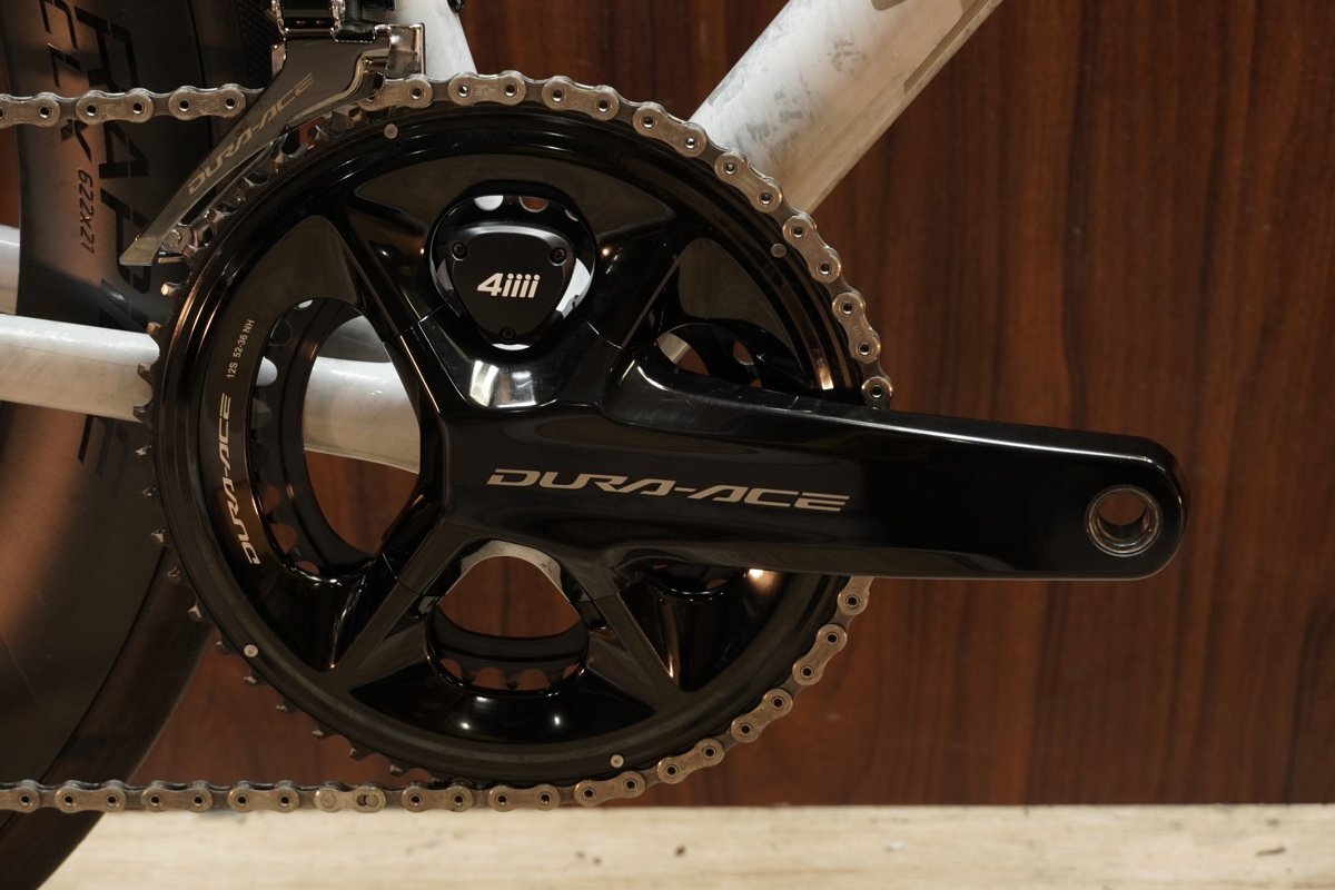 パワメ付き!! ■S-WORKS TARMAC SL8 エスワークス SHIMANO DURA-ACE R9270 Di2 2X12S ROVAL RAPIDE CLX 2 サイズ52 2024年モデル 超美品_画像6