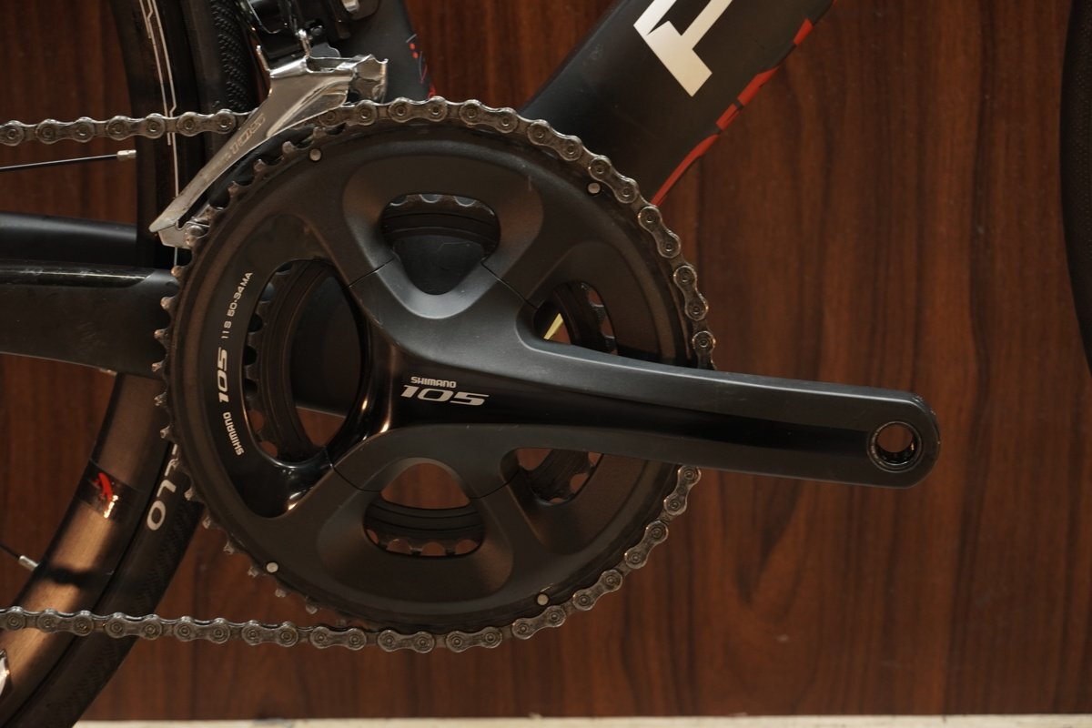 ■PINARELLO GAN DISK ピナレロ SHIMANO 105 5800 2X11S Fulcrum Racing Sport サイズ515 2017年モデル 美品_画像3