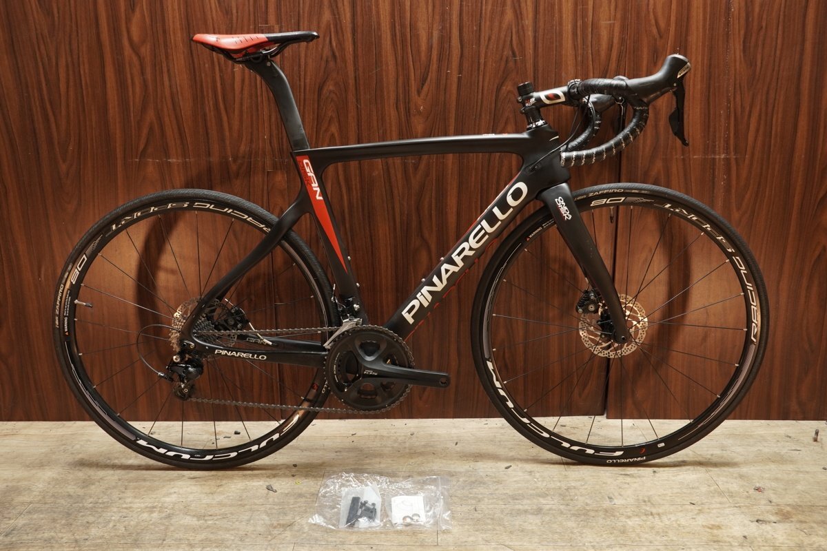 ■PINARELLO GAN DISK ピナレロ SHIMANO 105 5800 2X11S Fulcrum Racing Sport サイズ515 2017年モデル 美品_画像1
