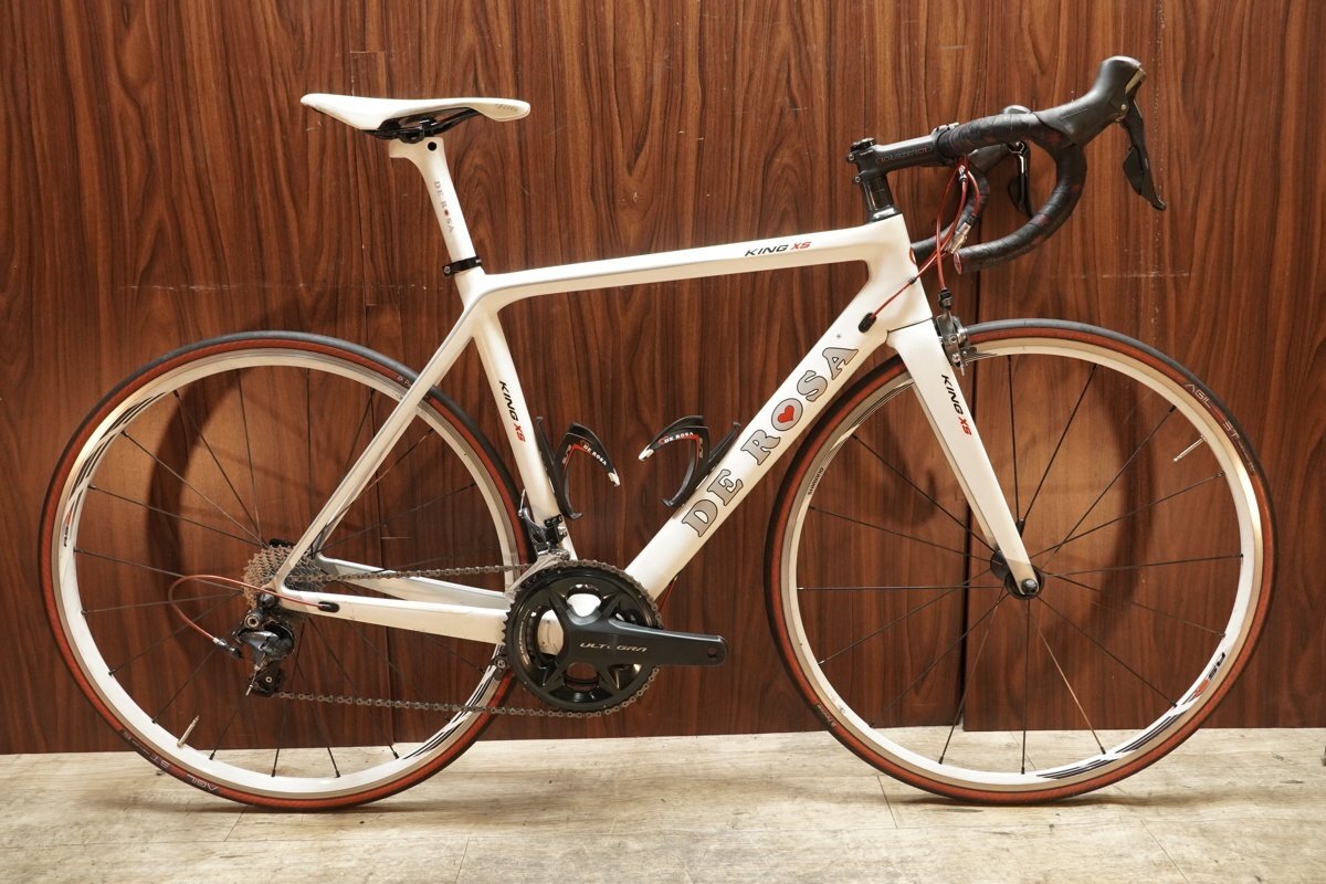 ■DE ROSA KING XS デローザ SHIMANO 6800 2X11S サイズ52.6 2015年 美品_画像1