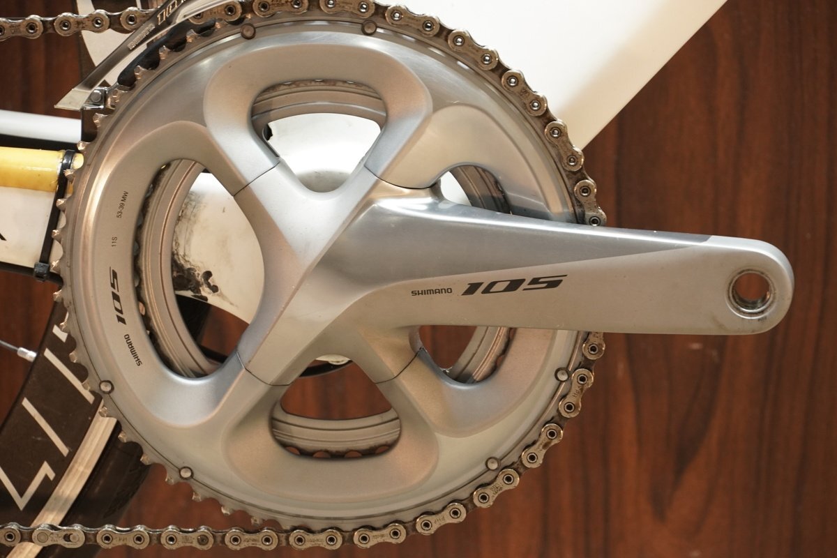 TTバイク■CANYON SPEEDMAX CF F10 キャニオン SHIMANO 105 5800 MIX 2X11S サイズS 2011年前後_画像2