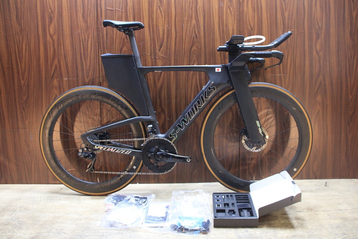 パワメ付!!■■S-Works エスワークス Shiv Disc SHIMANO DURA-ACE R9170 Di2 MIX 2X11S ROVAL RAPIDE CLX 64 サイズS 2020年モデル 美品_画像1