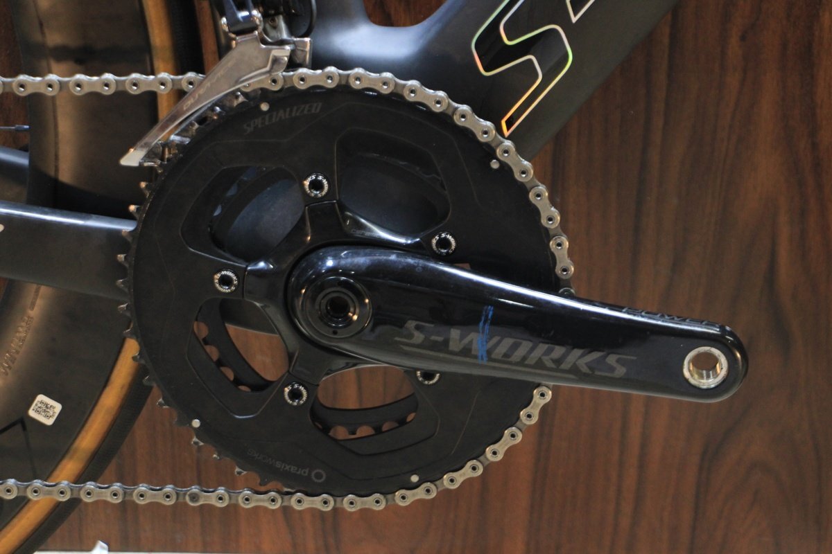 パワメ付!!■■S-Works エスワークス Shiv Disc SHIMANO DURA-ACE R9170 Di2 MIX 2X11S ROVAL RAPIDE CLX 64 サイズS 2020年モデル 美品_画像3