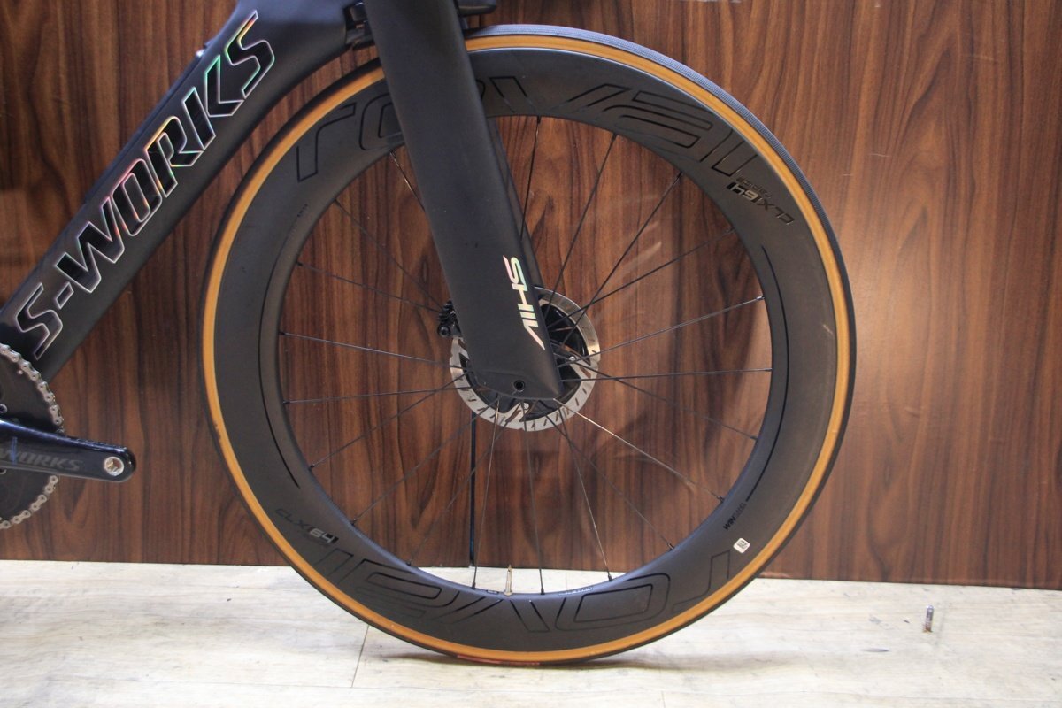 パワメ付!!■■S-Works エスワークス Shiv Disc SHIMANO DURA-ACE R9170 Di2 MIX 2X11S ROVAL RAPIDE CLX 64 サイズS 2020年モデル 美品_画像4