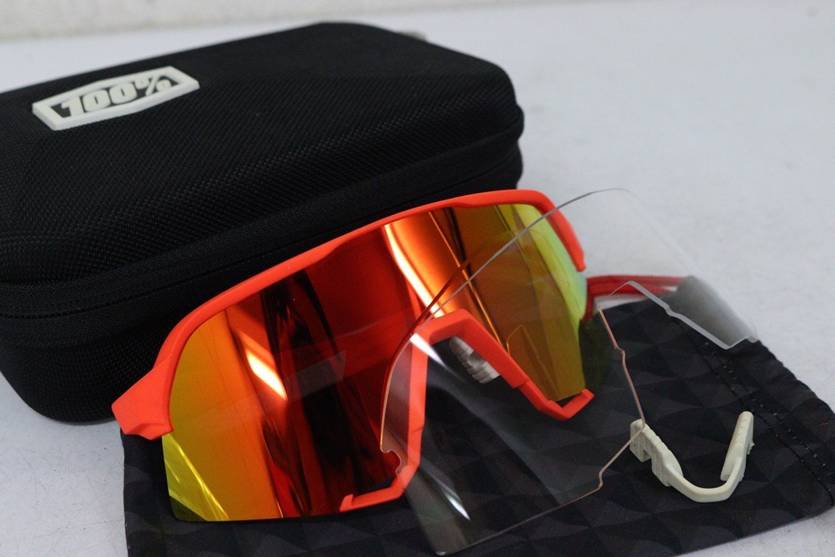 ★100% ワンハンドレッド S3 サングラス スペアレンズ付属 美品_画像1