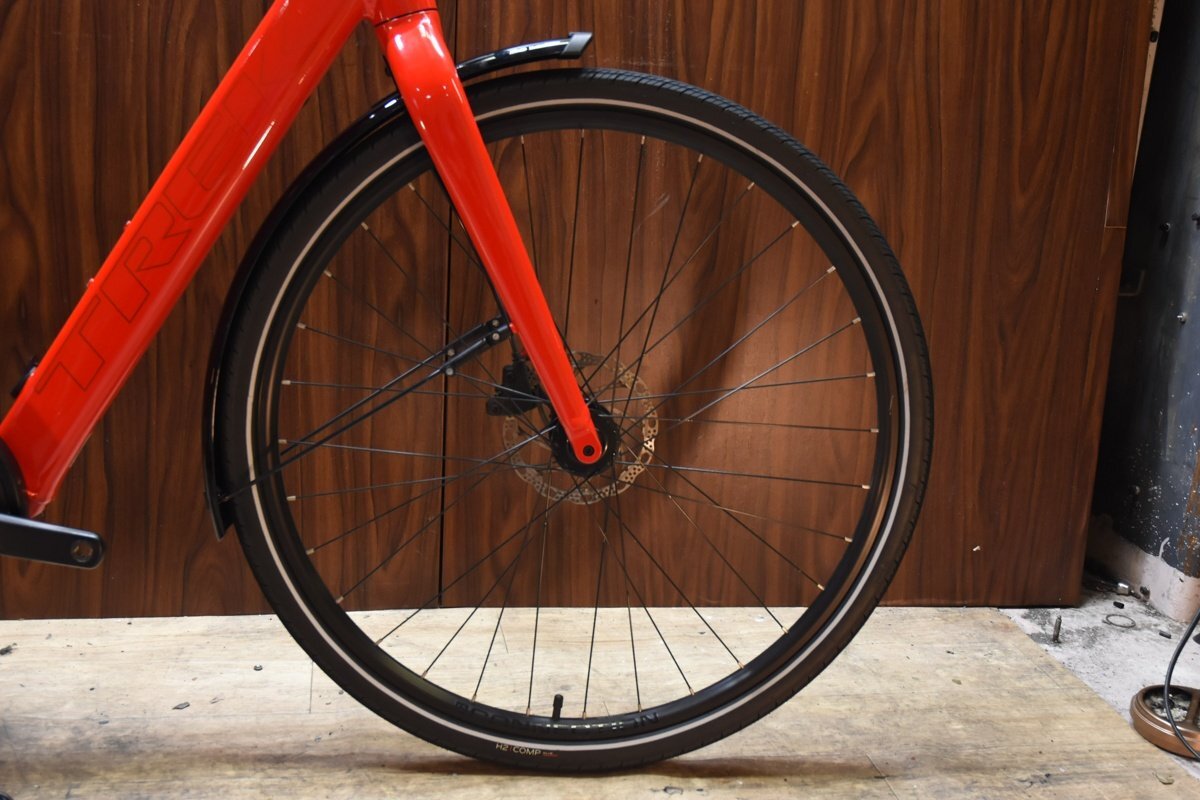 電動アシスト!!■TREK トレック FX+ 2 e-BIKE SHIMANO 1X9S サイズM 2023年モデル 美品_画像4