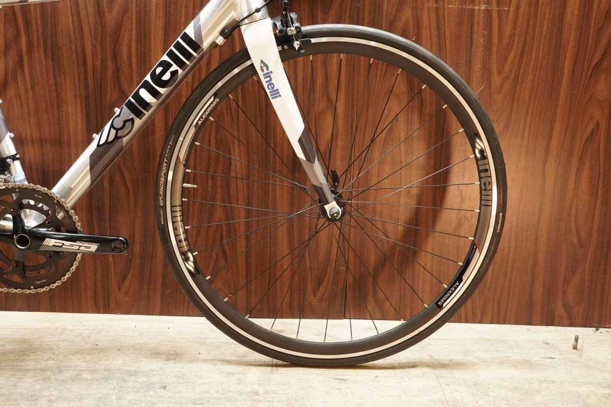 ■Cinelli EXPERIENCE SHIMANO 5800 105 SHIMANO 5800 105ハブ ALEXRIMSリム 2017年頃_画像3