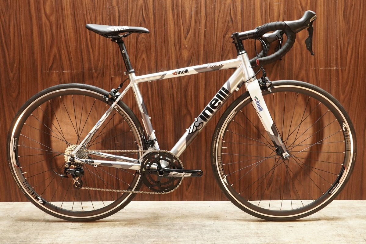 ■Cinelli EXPERIENCE SHIMANO 5800 105 SHIMANO 5800 105ハブ ALEXRIMSリム 2017年頃_画像1