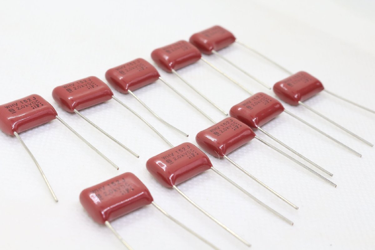 10 шт Panasonic высокого давления конденсатор 152J 2KV 0.0015uf 2000V (1500pF 2000V) amp