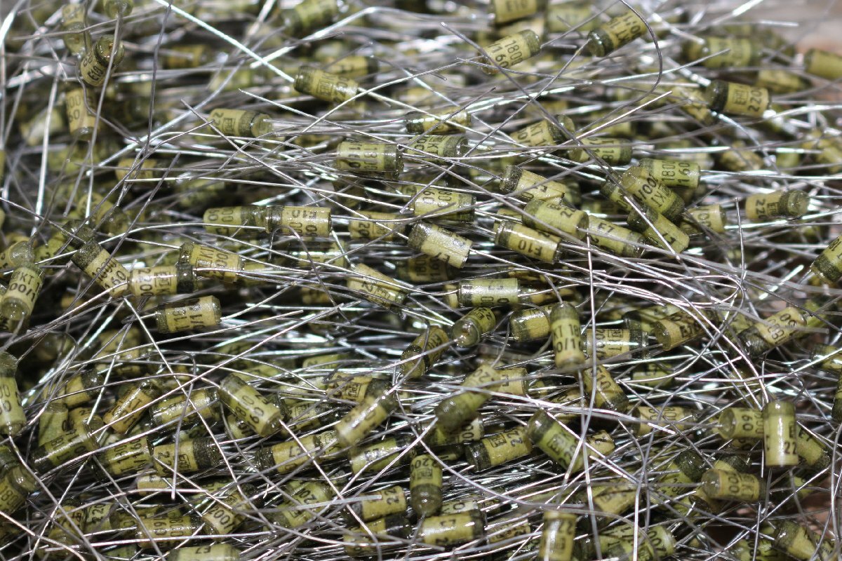 噂のEROが激安 EROコンデンサ 20個セット 2200pF 160V KT1800 Roederstein ERO 使えばわかります。_画像5